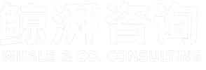 鲸湃咨询品牌 Logo，专注品牌年轻化与商业策略咨询
